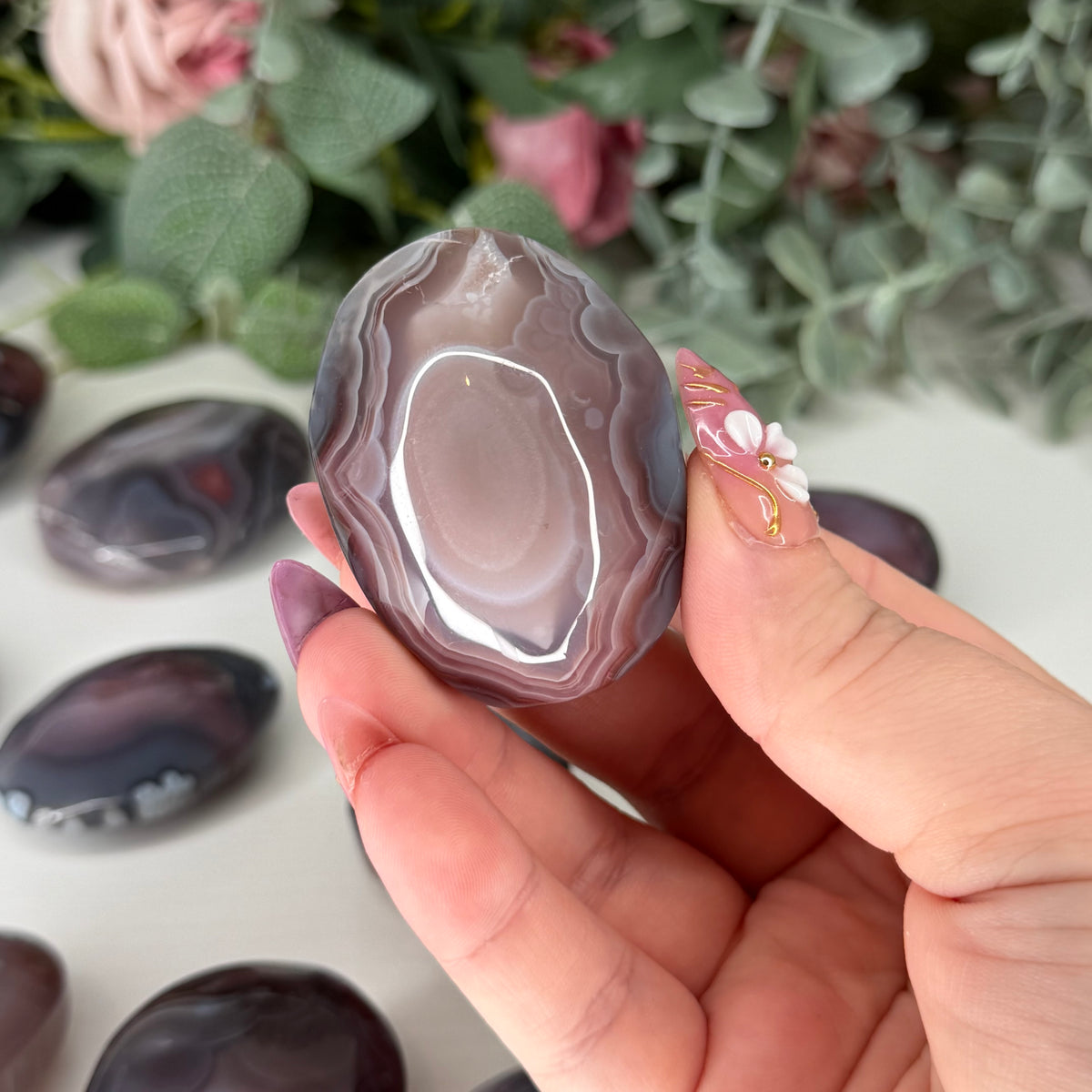 Swazi Agate Palmstones