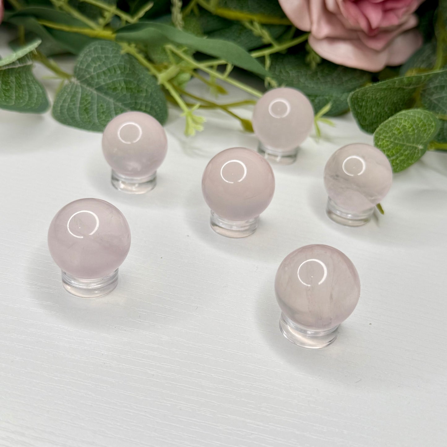 Rose Quartz Mini Spheres