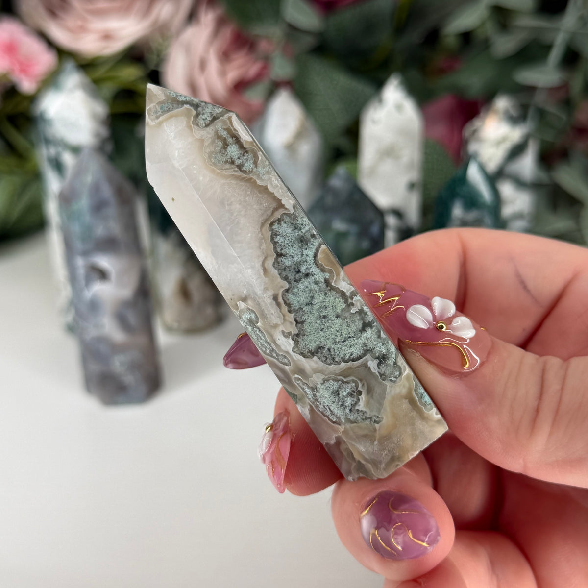 Moss Agate Towers