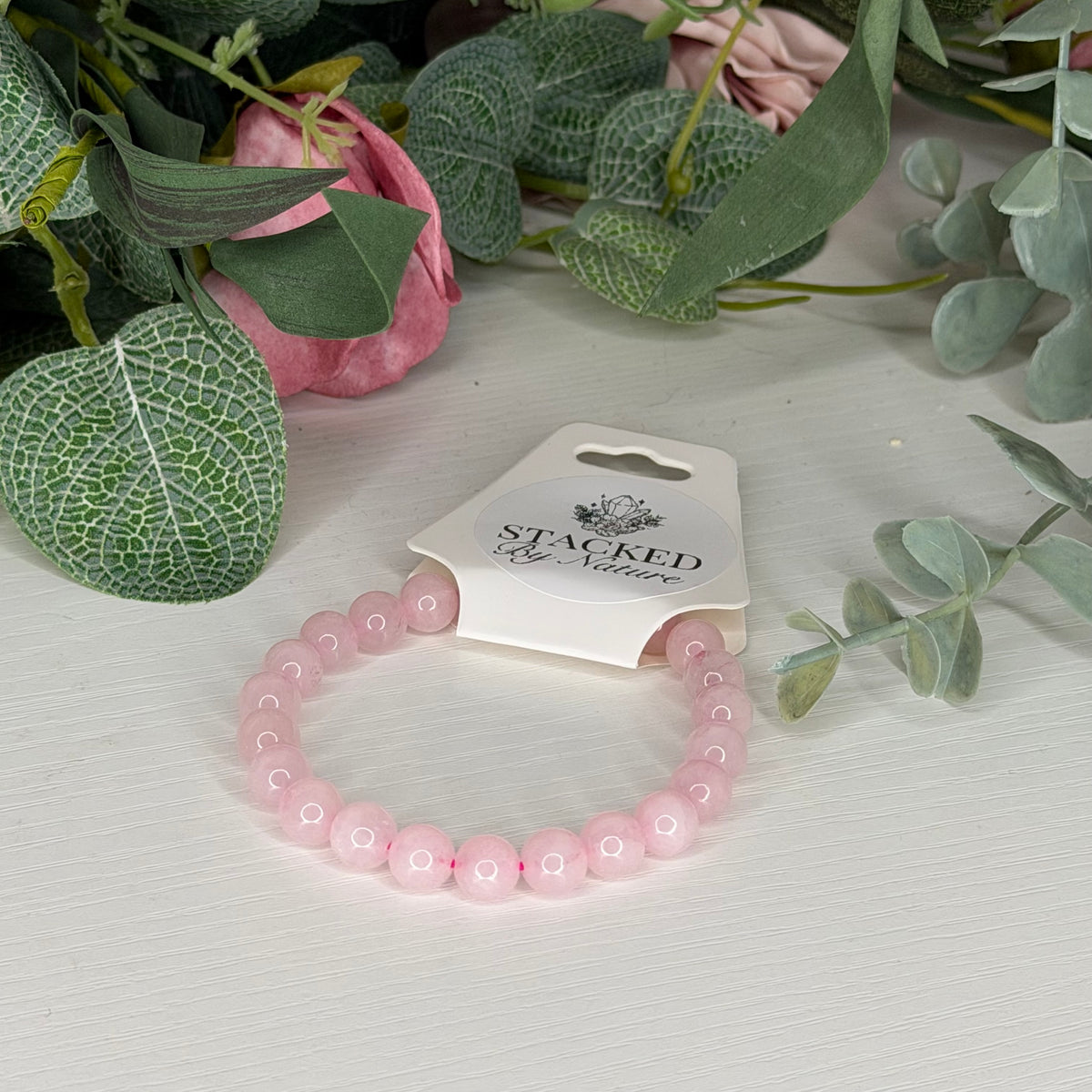 Rose Quartz Bracelet (8mm)