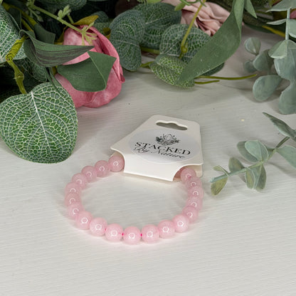 Rose Quartz Bracelet (8mm)