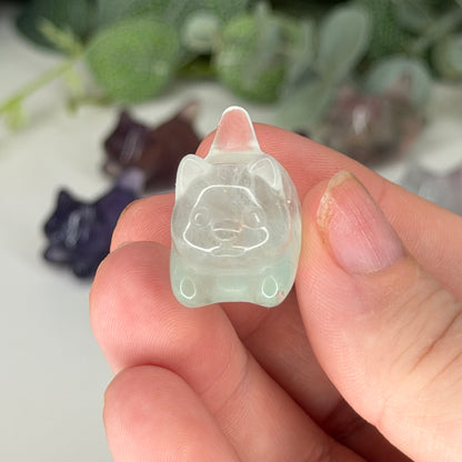 Fluorite Rocking Kitty