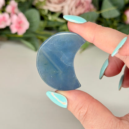 Blue Fluorite Moons