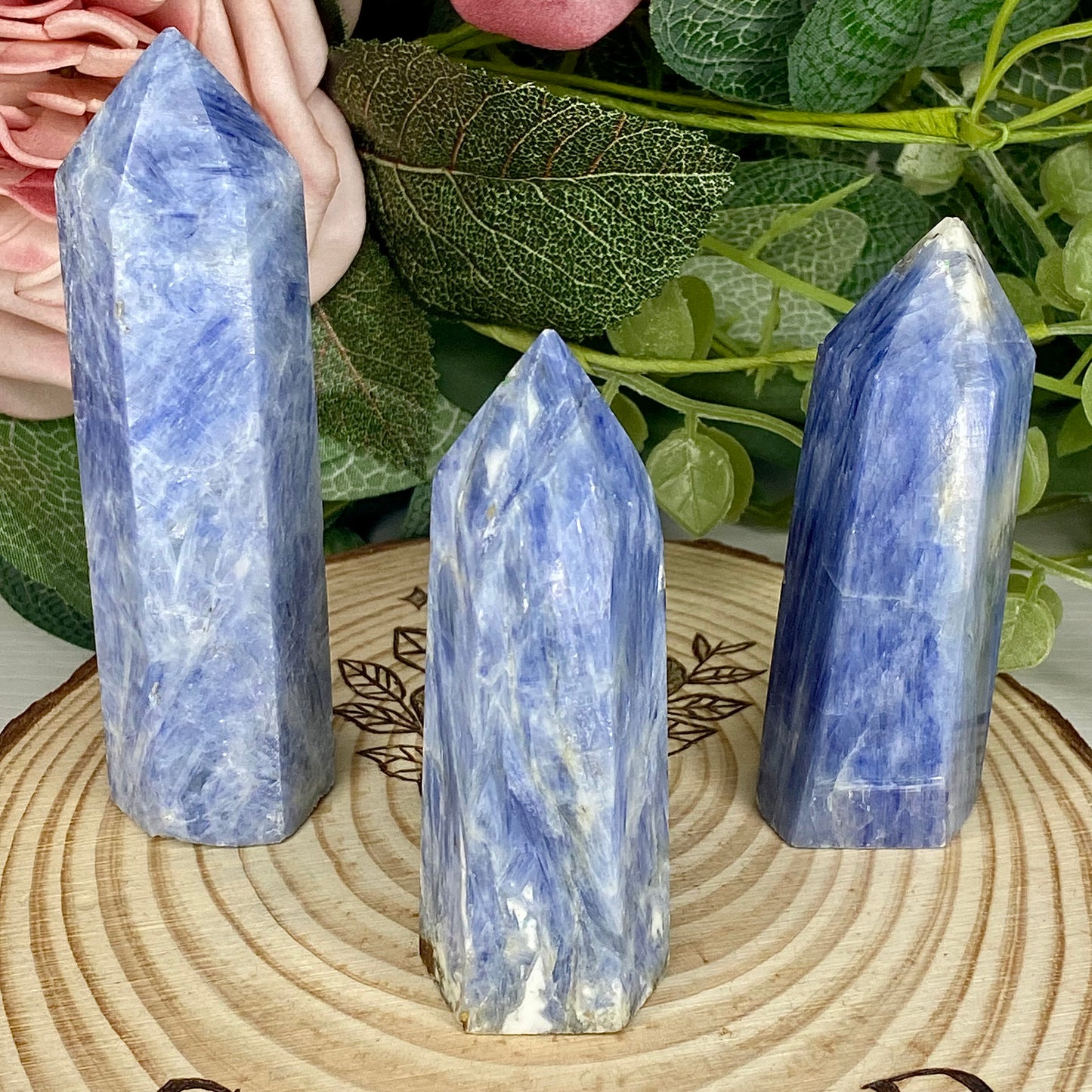 Blue Kyanite Towers