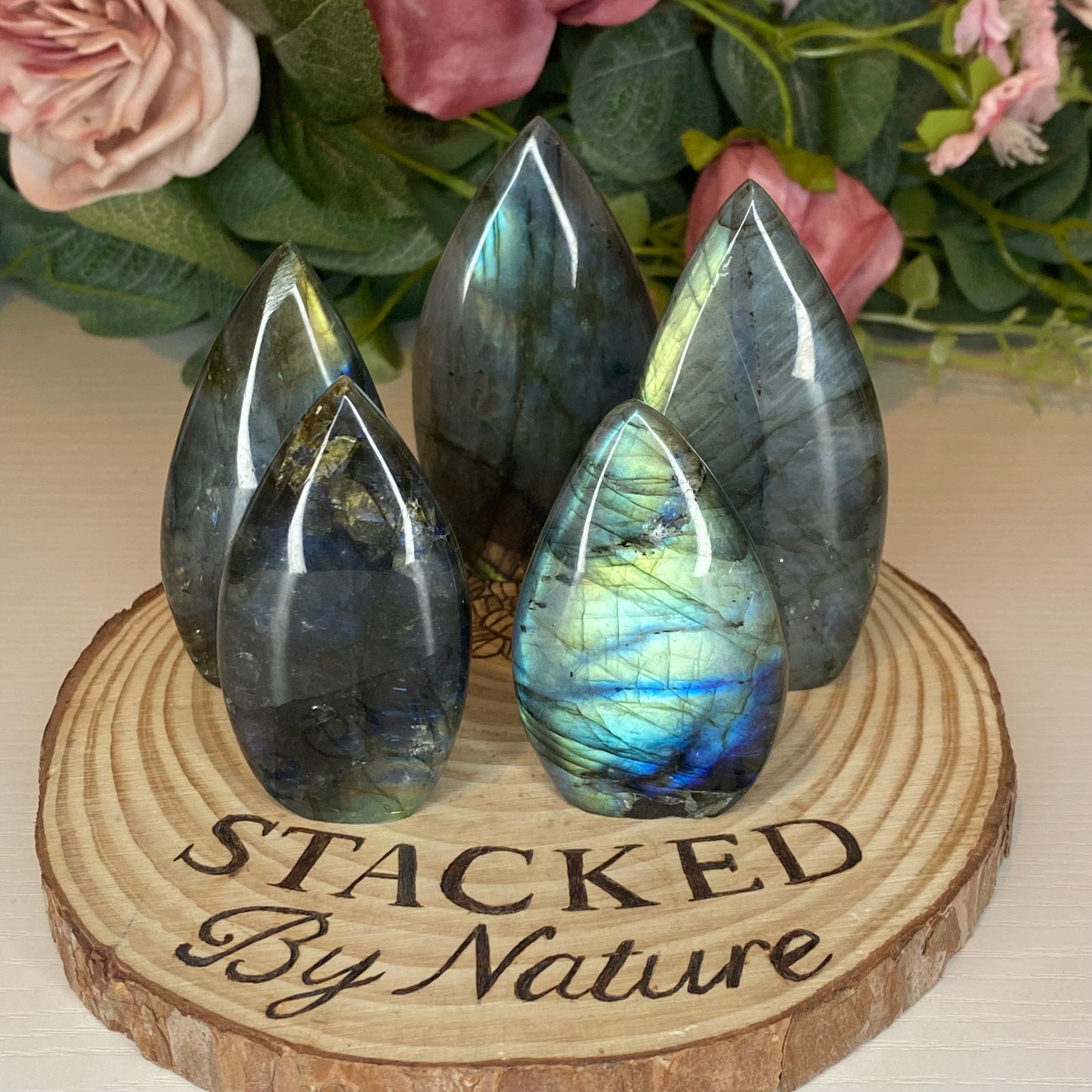 Labradorite Teardrops