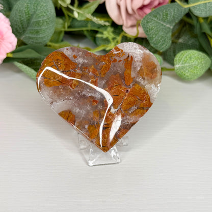 Brecciated Jasper Hearts