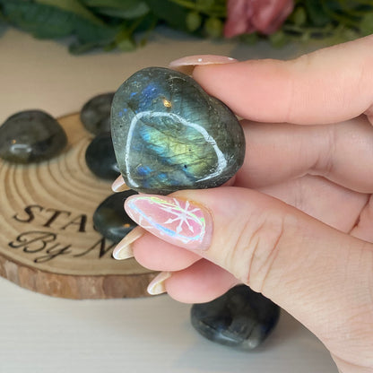 Labradorite Heart (Intuitively Chosen)