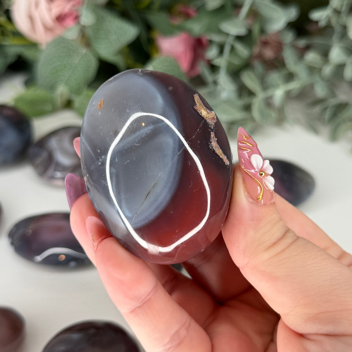 Swazi Agate Palmstones