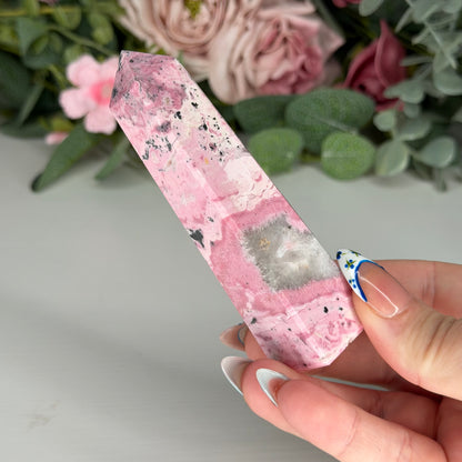 Peruvian Rhodonite Towers