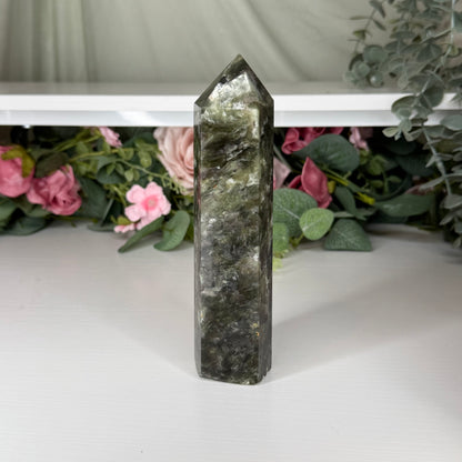Green Mica Statement Towers (Imperfect)