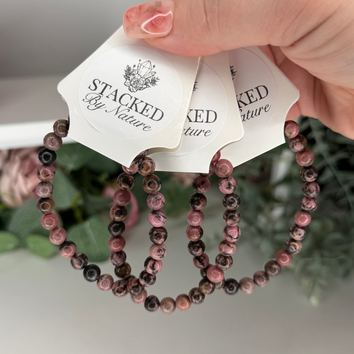 Rhodonite Bracelet (6mm)