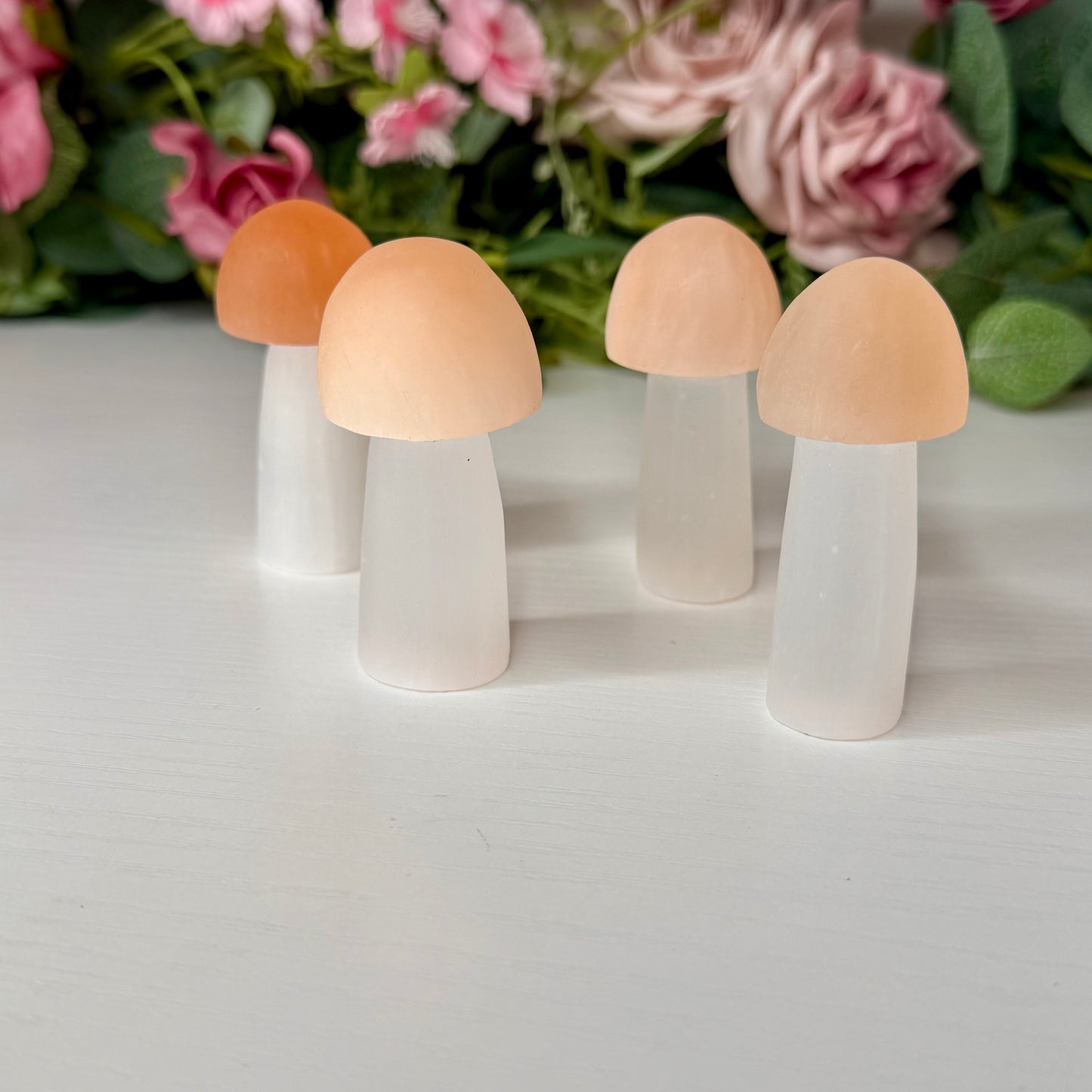Satin Spar Mushrooms