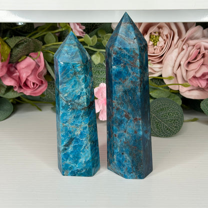 Blue Apatite Towers