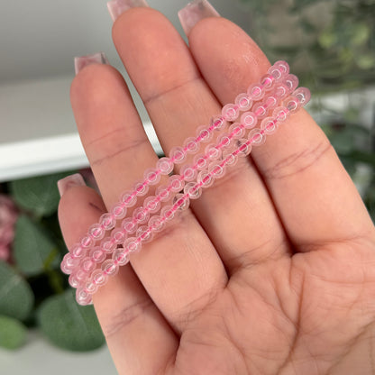 Rose Quartz Bracelet (4mm)