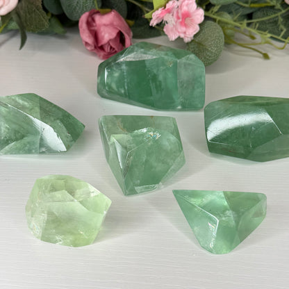 Green Fluorite Freeform’s