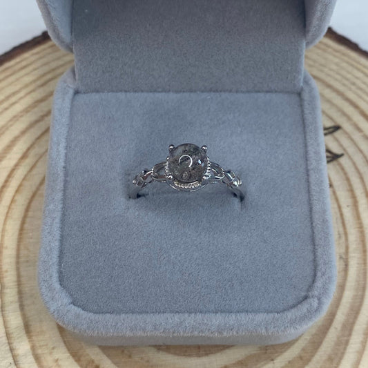 Garden Quartz S925 Adjustable Ring