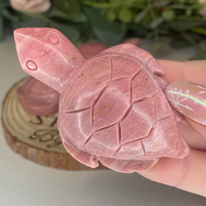 Himalayan Rhodonite Turtles
