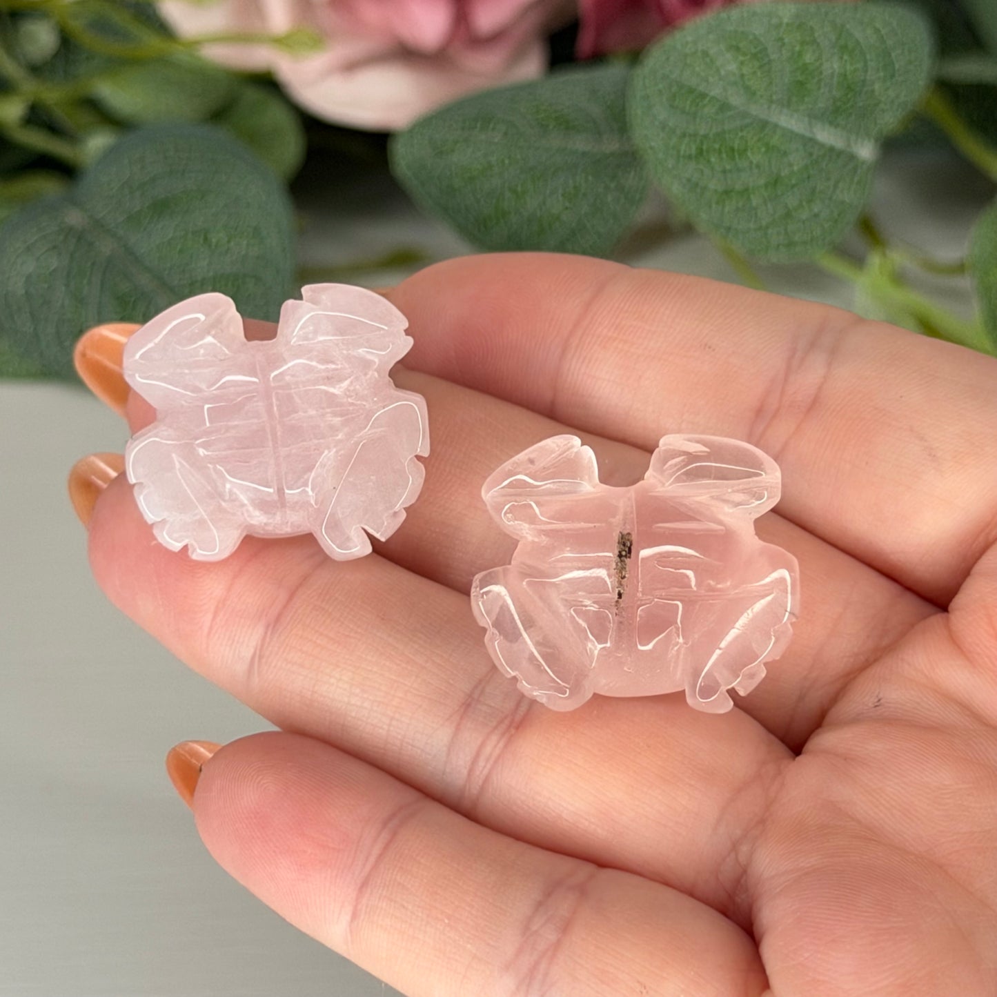 Rose Quartz Crab