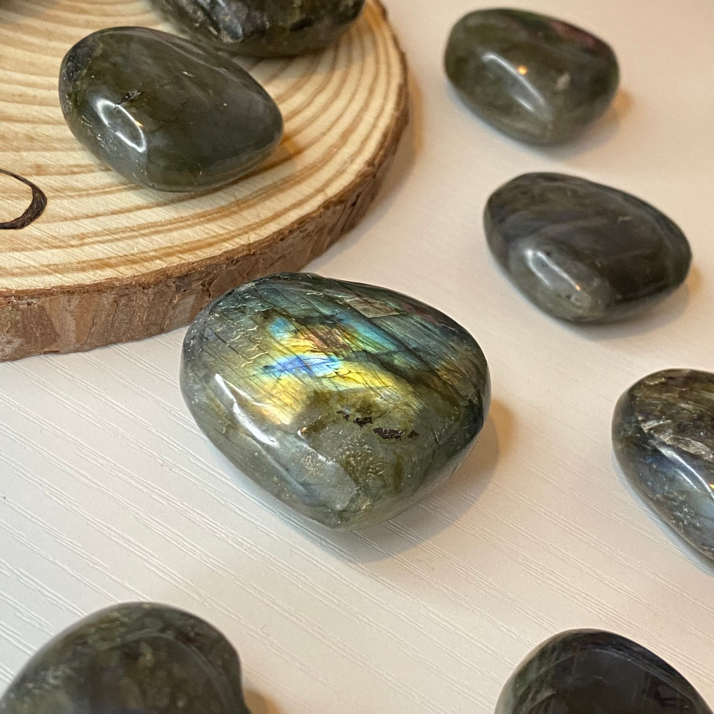 Labradorite Heart (Intuitively Chosen)
