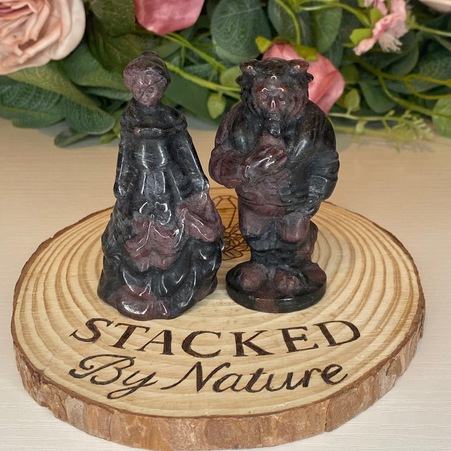 Garnet Beauty and The Beast Set