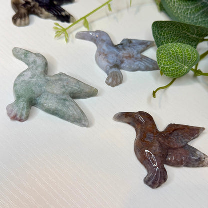Humming Bird Carvings (Intuitively Chosen)