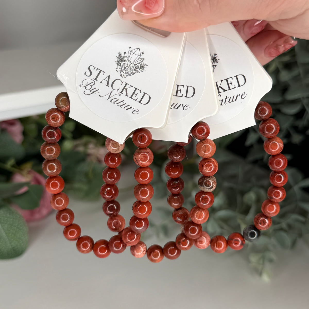 Red Jasper Bracelet (8mm)