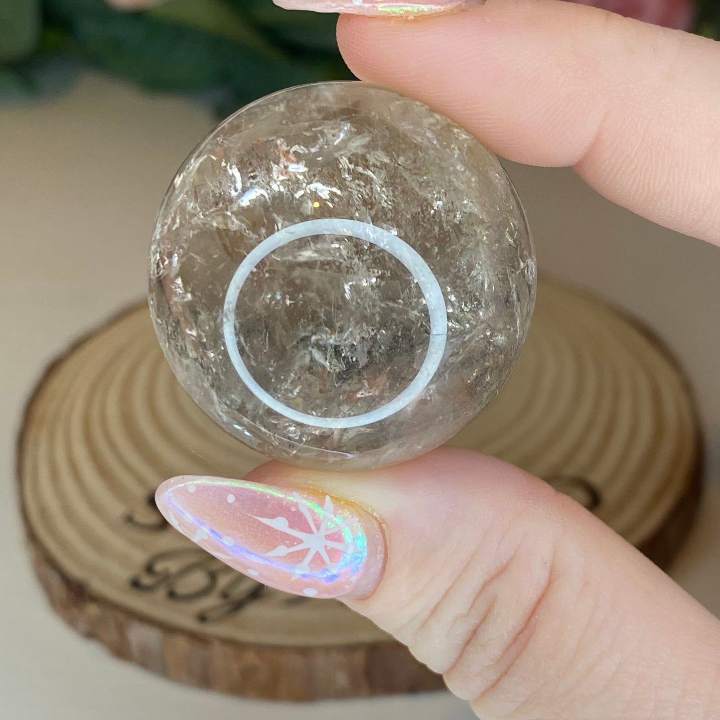 Small Smokey Quartz Spheres