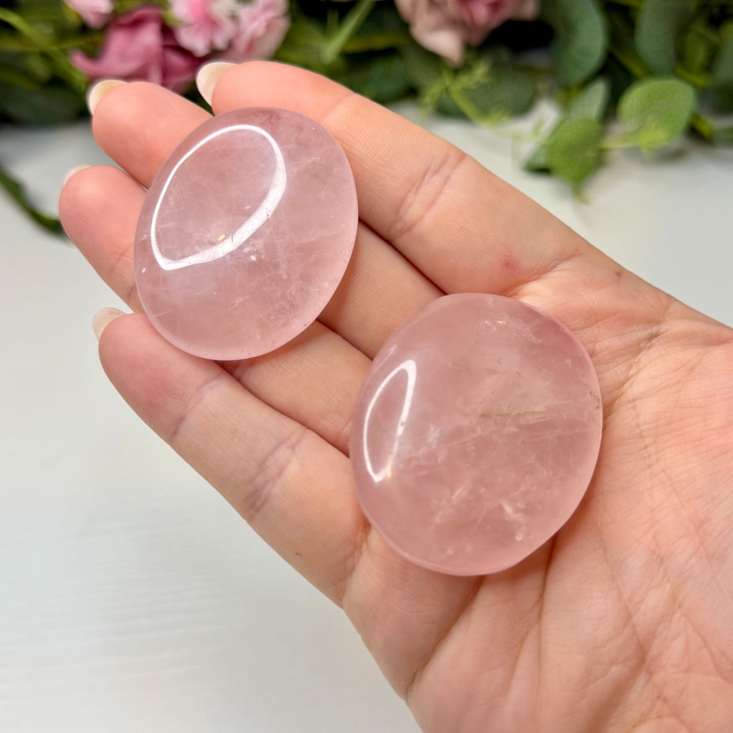 Rose Quartz Palmstones