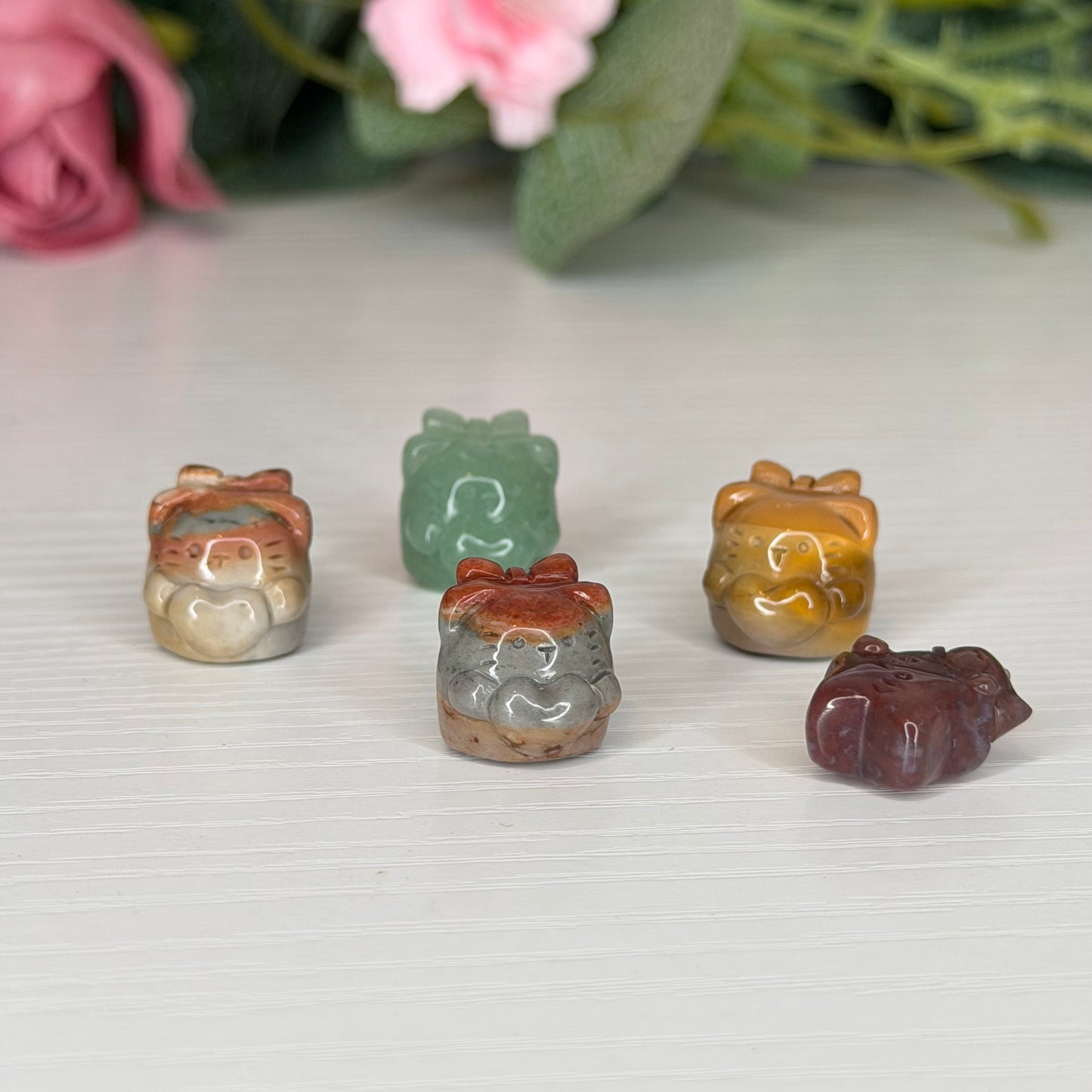 Mini Alashan Agate Carvings