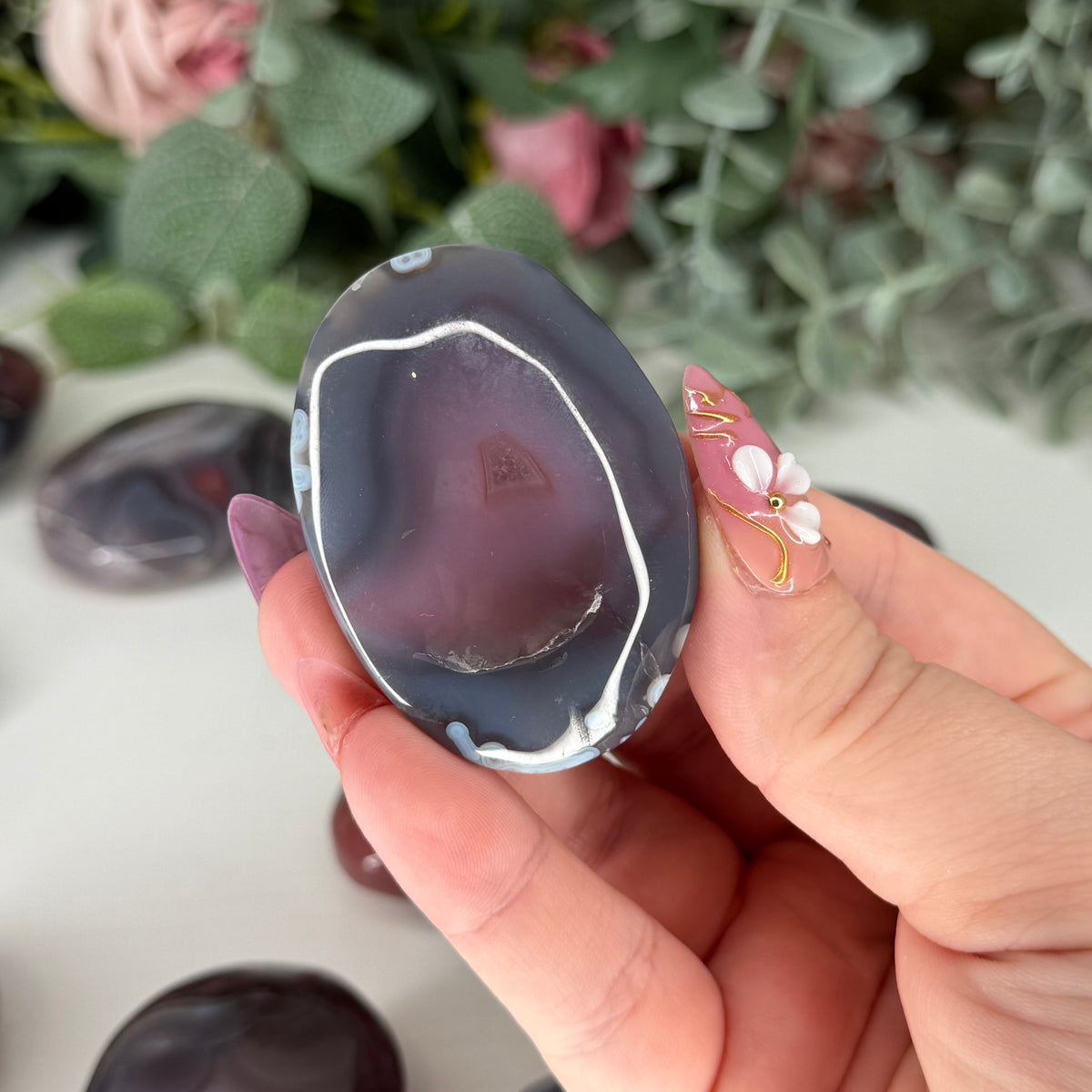 Swazi Agate Palmstones