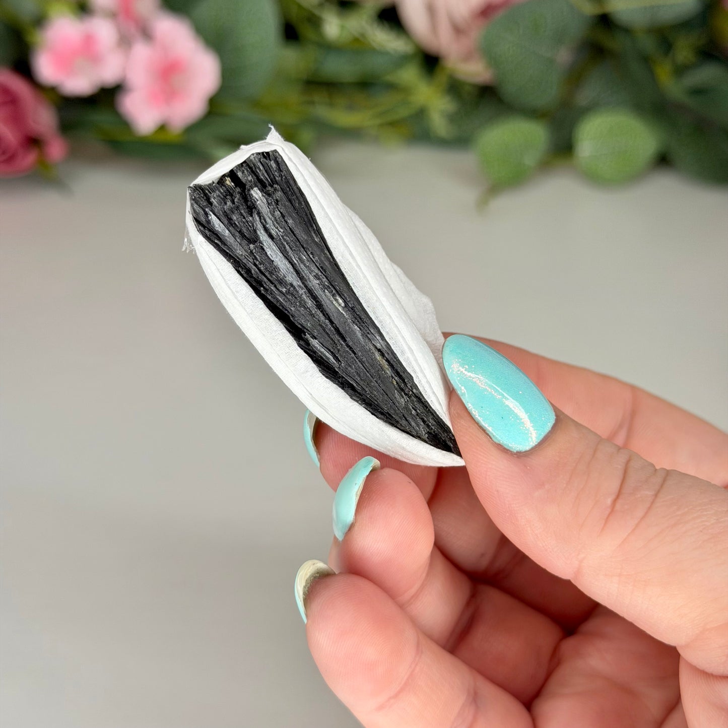 Raw Black Kyanite