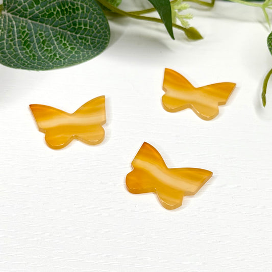Iris Agate Butterflies