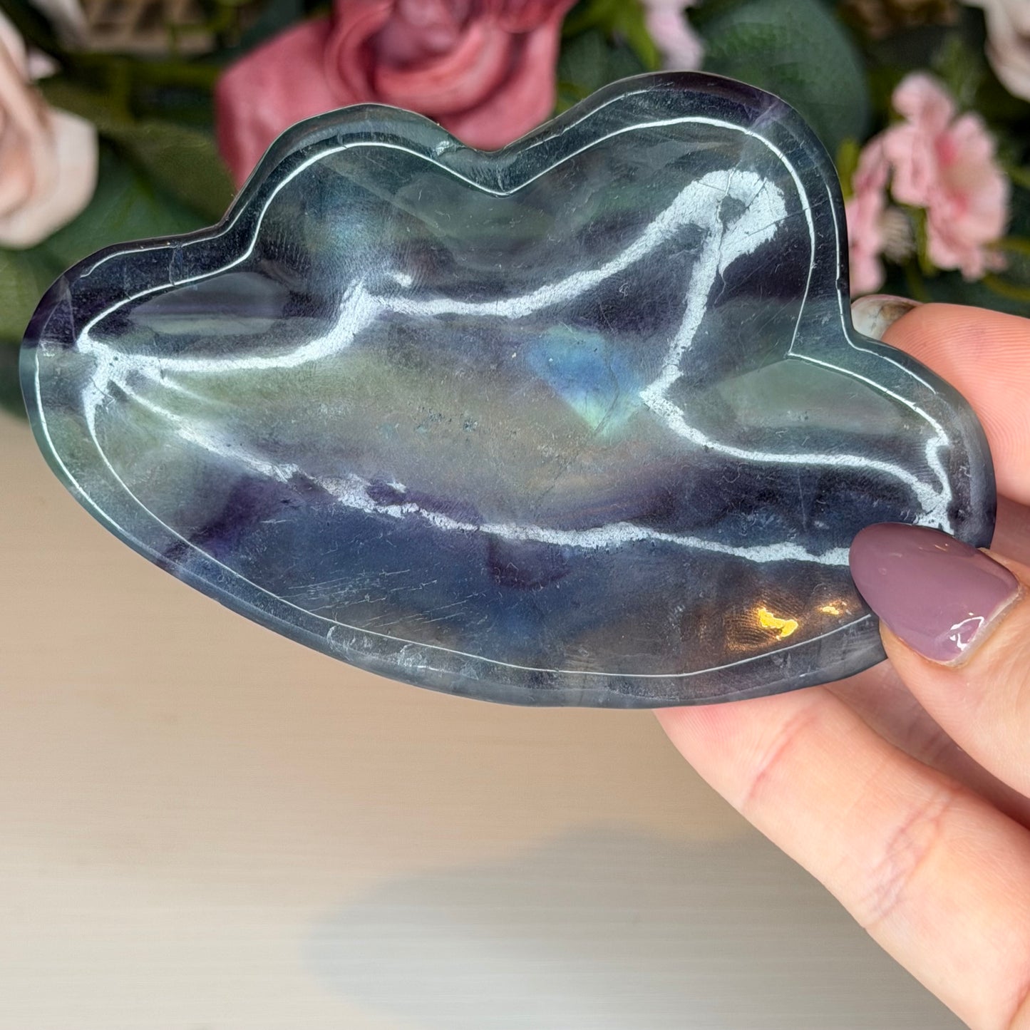 Fluorite Cloud Dish