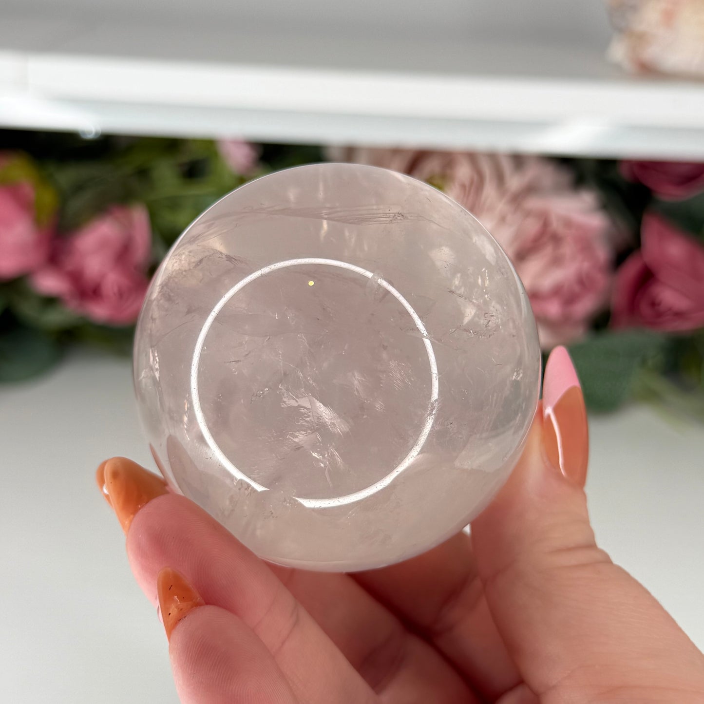 Rose Quartz Spheres