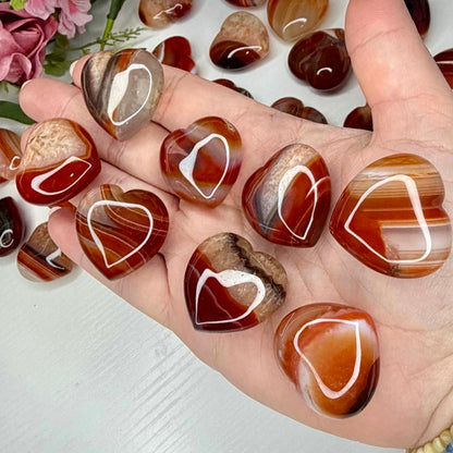 Carnelian Hearts (Intuitively Chosen)