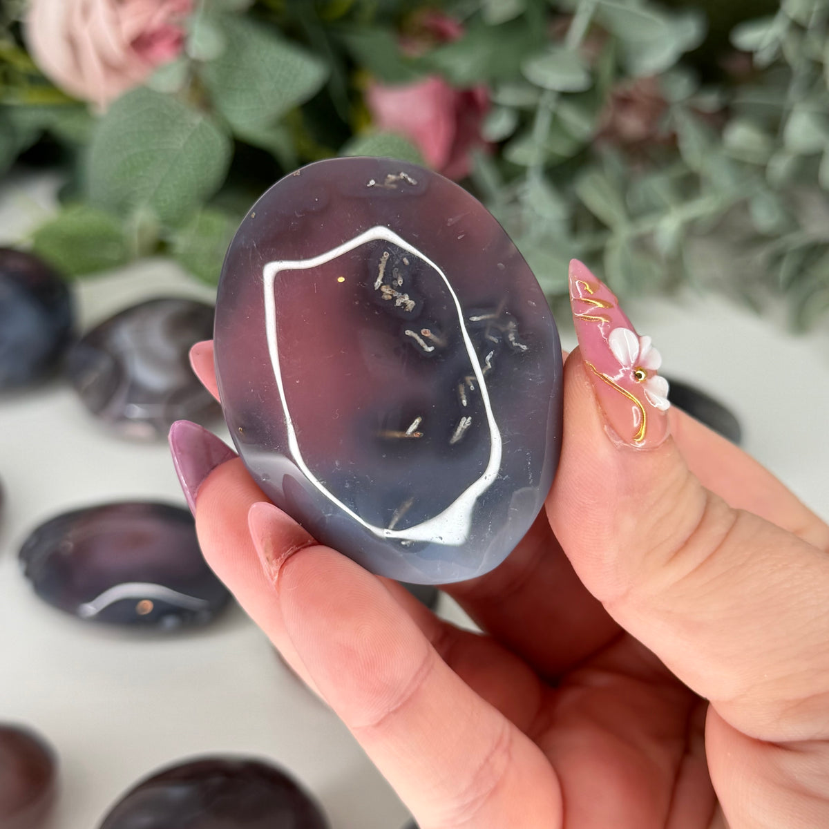 Swazi Agate Palmstones