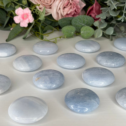 Blue Calcite Flatstone