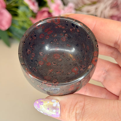 Plum Blossom Jade Bowl