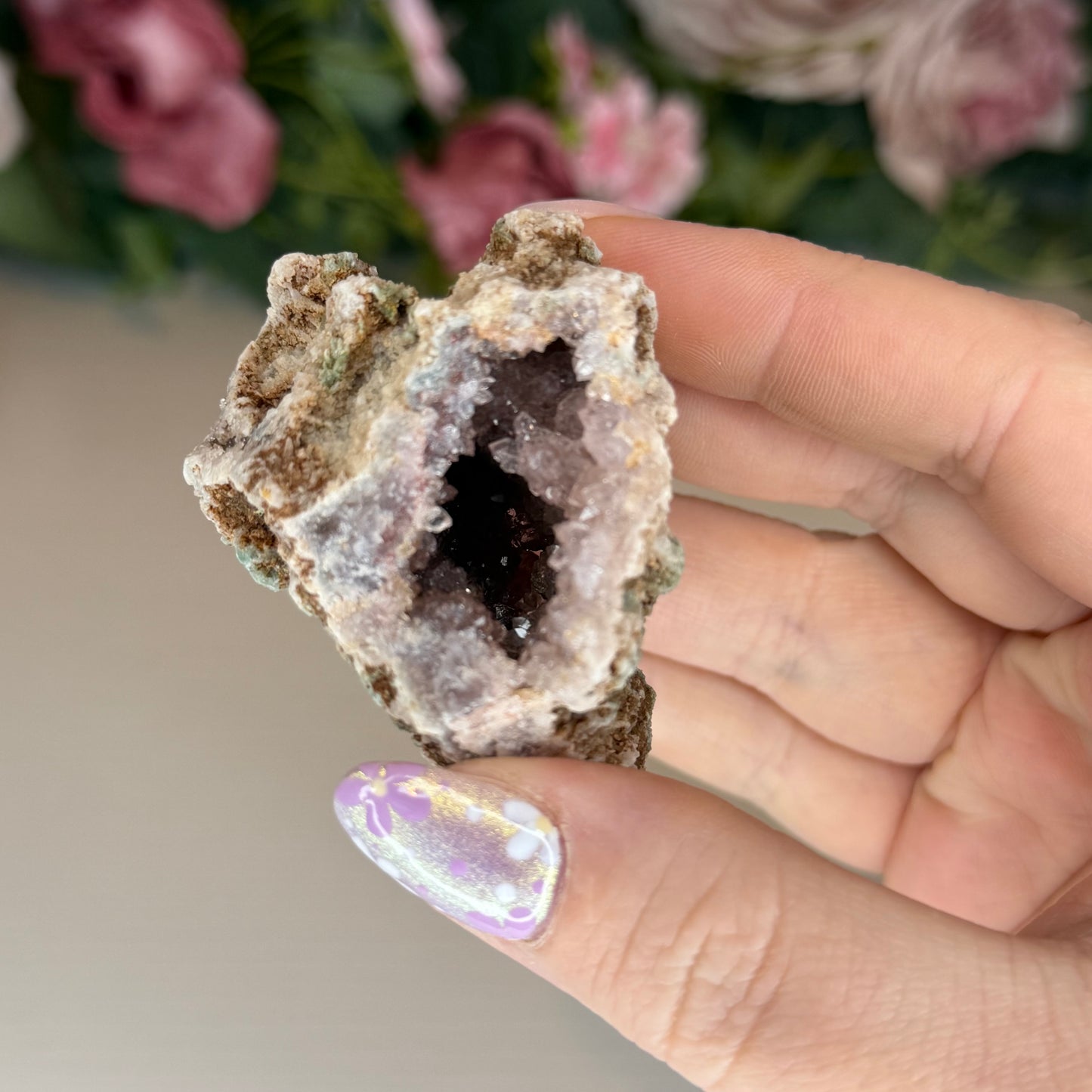 Raw Pink Amethyst Clusters