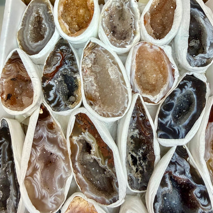 Brazilian Agate Geode (Intuitively Chosen)