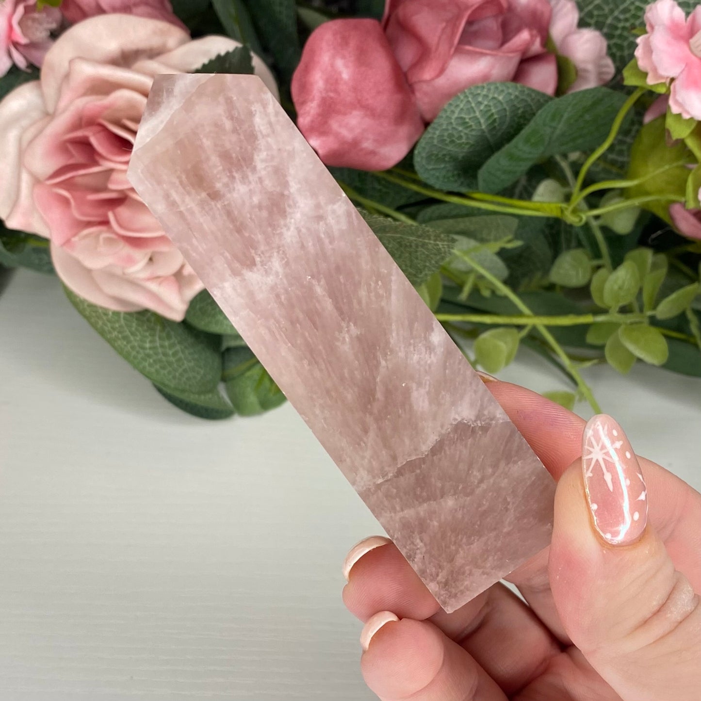 Dusty Pink Tourmaline Towers