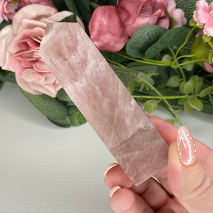 Dusty Pink Tourmaline Towers