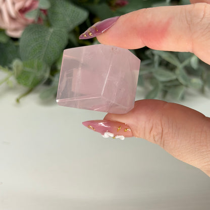 Jelly Rose Quartz Freeform