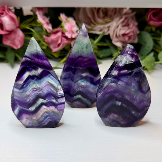 Fluorite Teardrops (Imperfect)