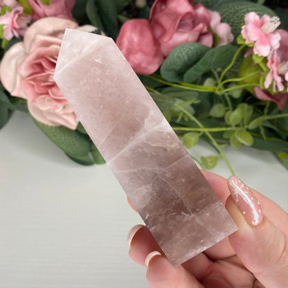 Dusty Pink Tourmaline Towers
