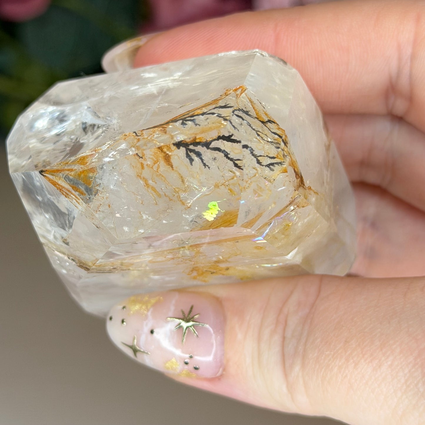 Dendritic Golden Healer Quartz Freeform