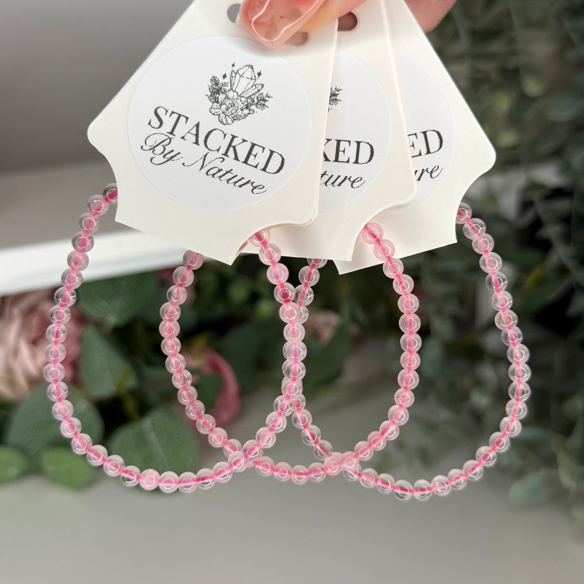 Rose Quartz Bracelet (4mm)