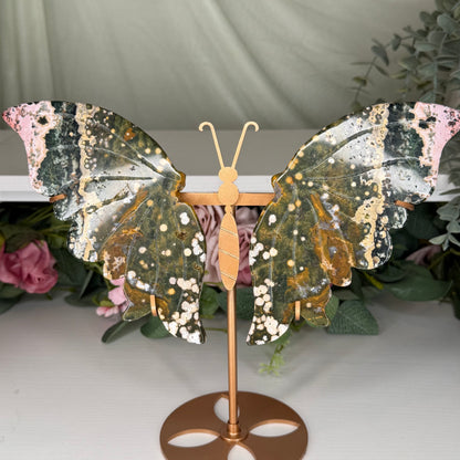 Ocean Jasper Butterfly Wings B