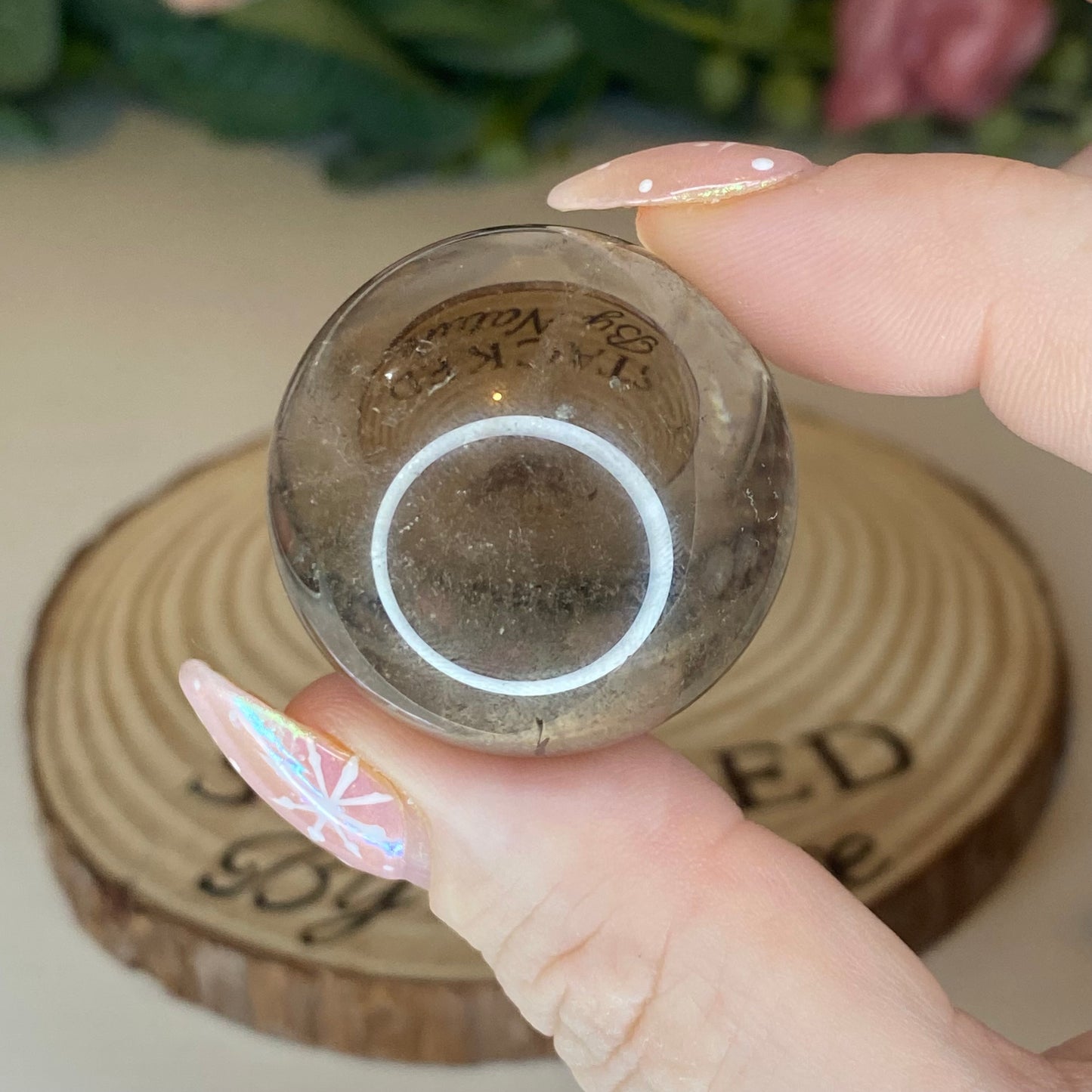 Small Smokey Quartz Spheres