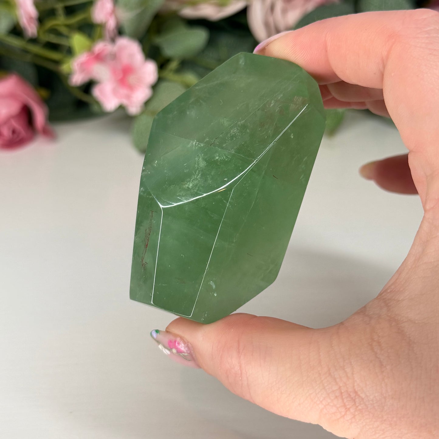Green Fluorite Freeform’s